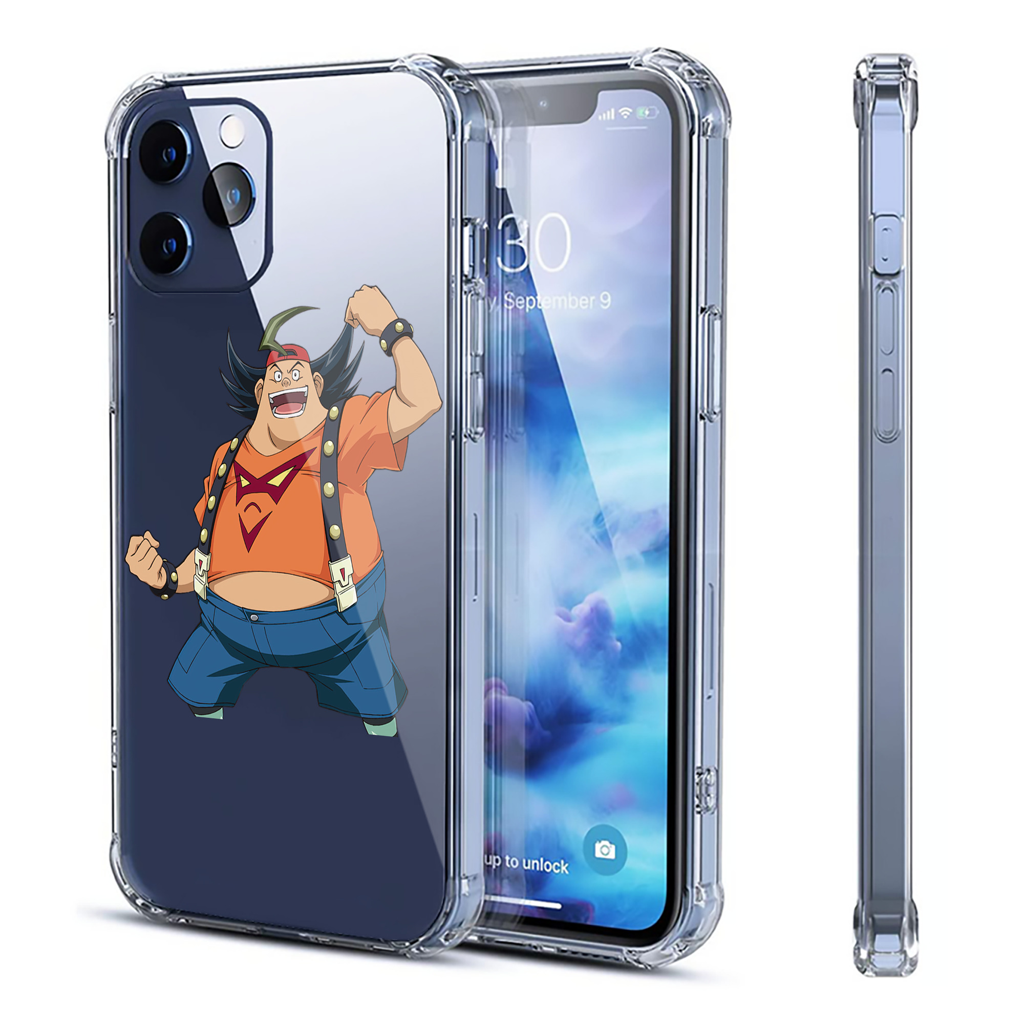 （画像用） 遊☆戯☆王 Yu-Gi-Oh! 【iPhone 12シリーズ対応】透明スマホケース（クリアソフトケース）